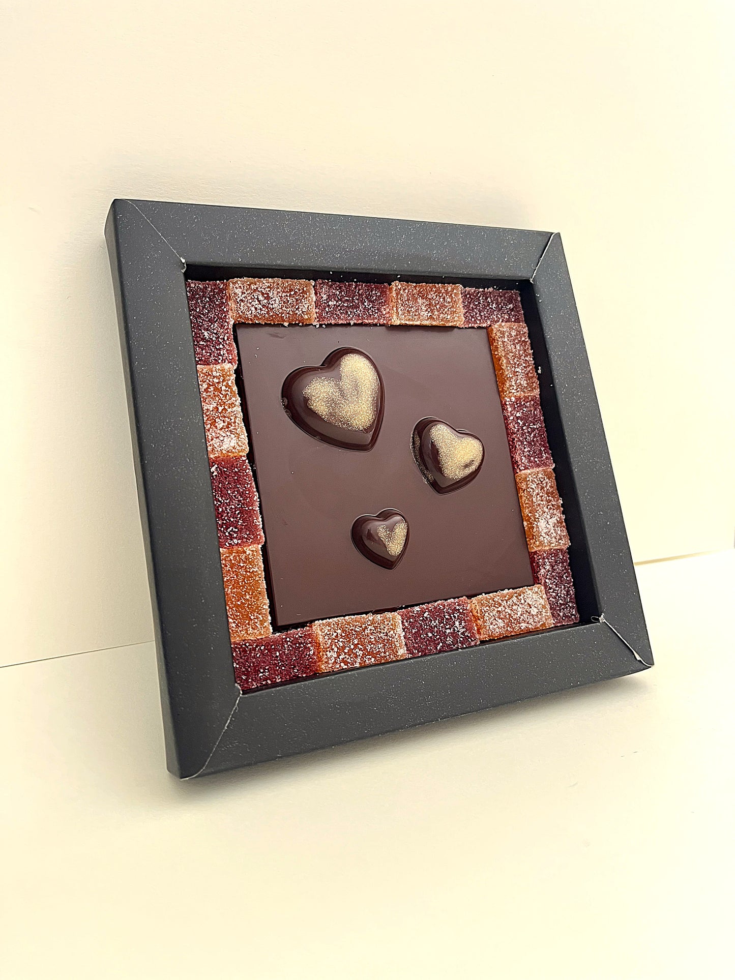 Coffret tablette ❤️ chocolat noir