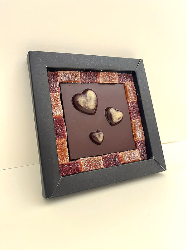 Coffret tablette ❤️ chocolat noir